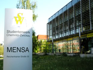 Die Mensa Reichenhainer Strasse